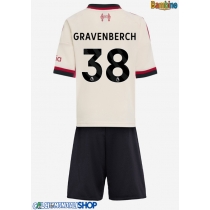 Maglie da calcio Liverpool Ryan Gravenberch #38 Seconda Maglia Bambino 2025-26 Manica Corta + Pantaloni corti)